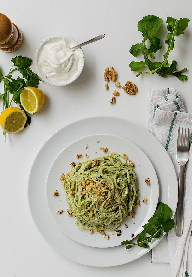 detox-pasta-with-creamy-spinach-pesto