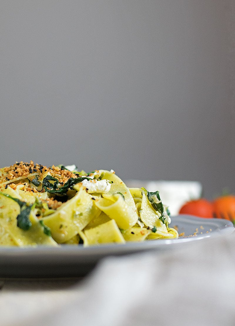 papardelle a la spanakopita 6