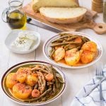 Mediterranean green bean stew 2