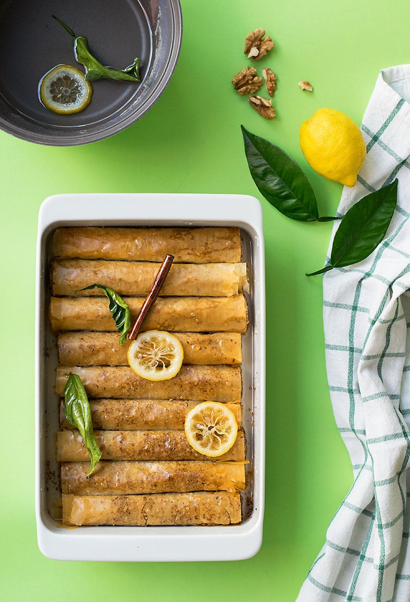 Olive oil Baklava Fingers 4