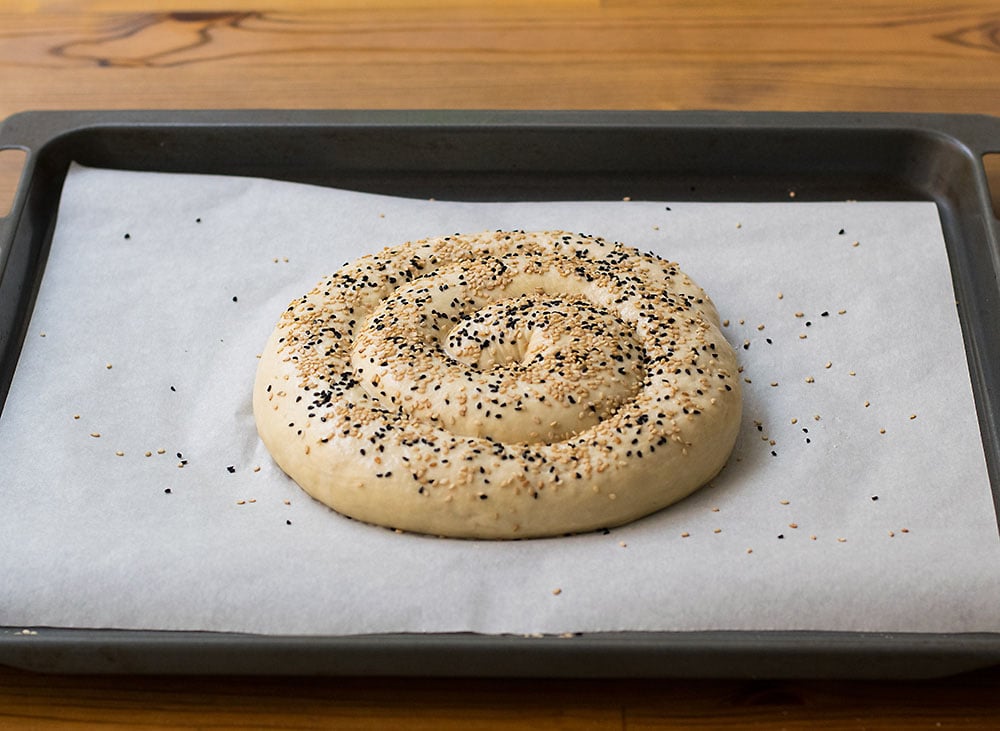 Chickpea Starter Cretan Traditional Bread (Eftazimo)
