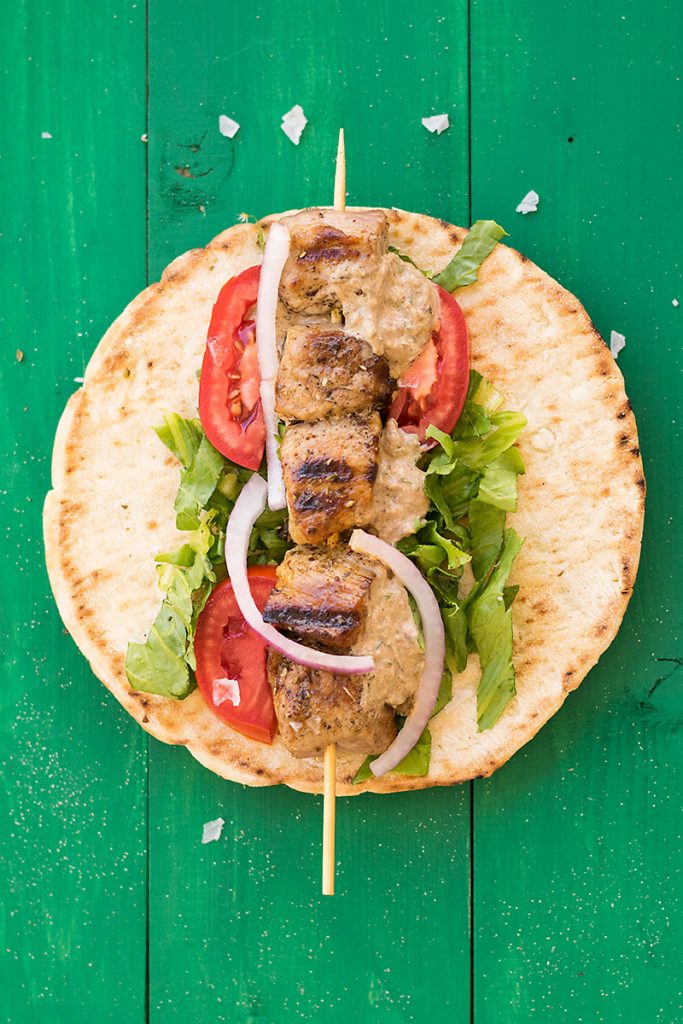 Greek Pork Skewers (Souvlaki)