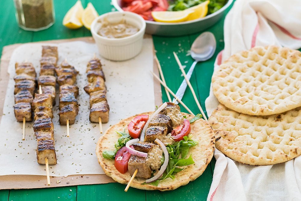 Greek Pork Skewers (Souvlaki) 4