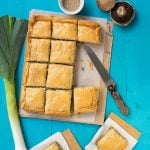 Mediterranean minced meat phyllo pie (kimadopita) f