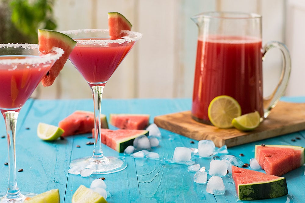 Watermelon & feta margarita 2