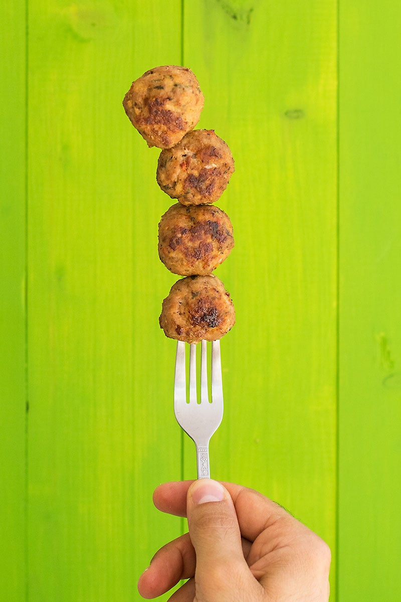 Juicy Greek fried meatballs (keftedes) 1