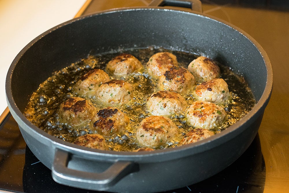 Juicy Greek fried meatballs (keftedes) 4