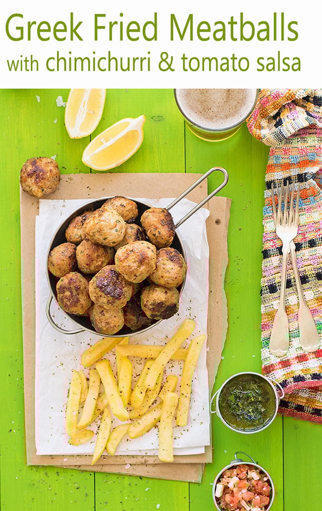 Juicy Greek fried meatballs (keftedes) 8