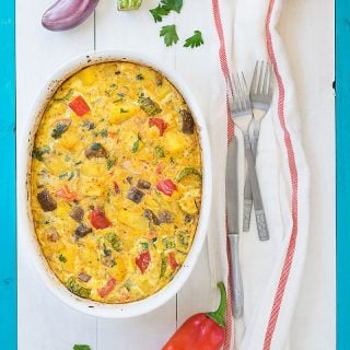 Mediterranean Baked Frittata f
