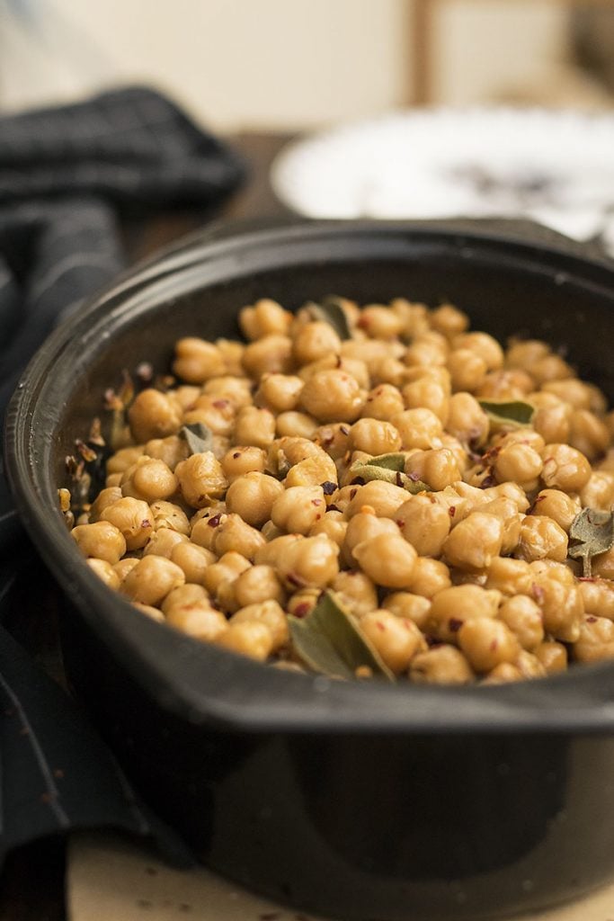 Greek traditional baked chickpeas (Revithada) 3