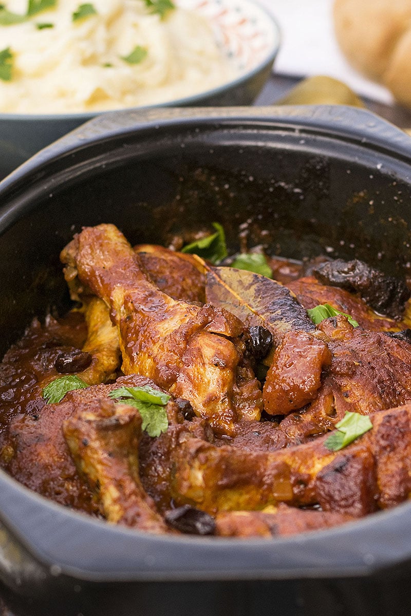Moroccan baked chicken with 11 spices