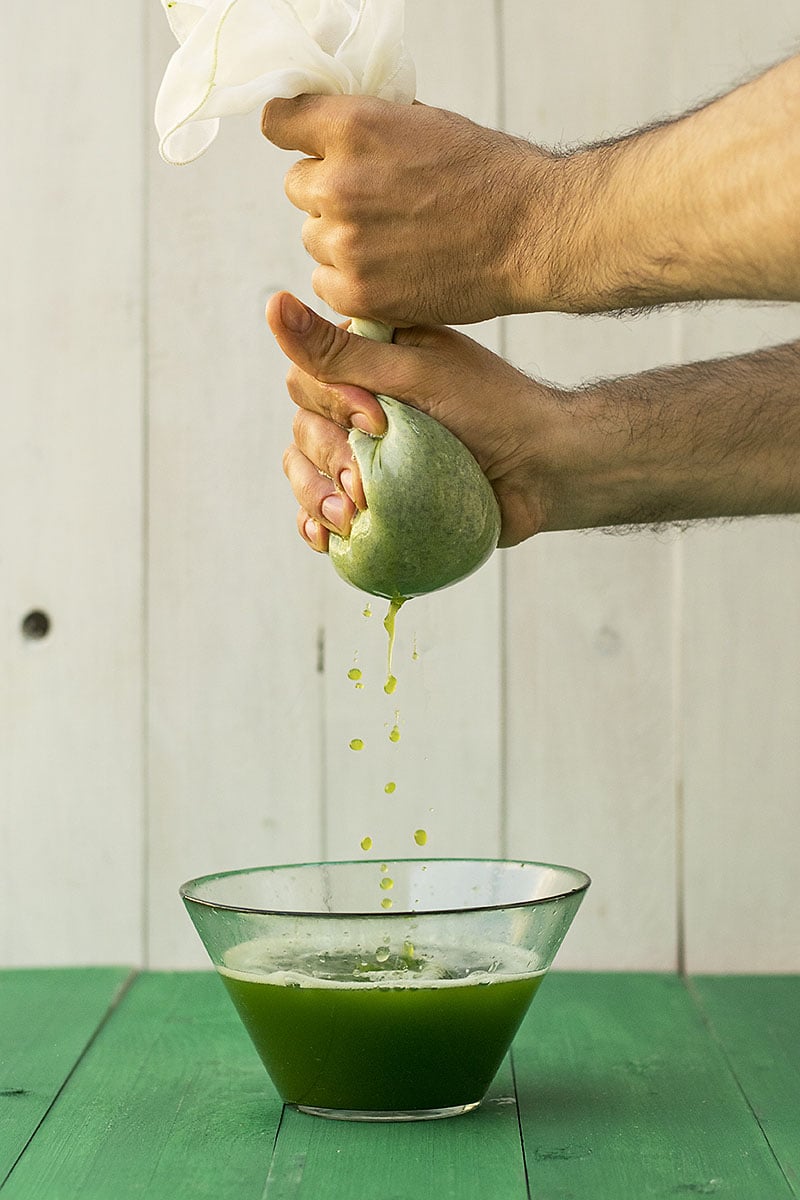 Cucumber, lime and tsipouro (or gin) cocktail 3
