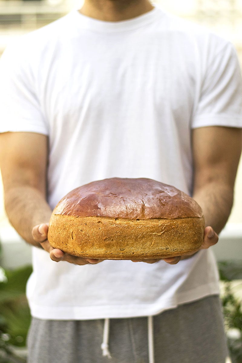 Greek ceremonial bread (Artos) 2