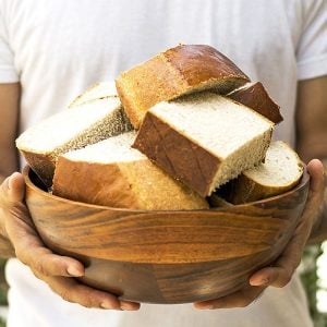 Greek ceremonial bread (Artos) featured