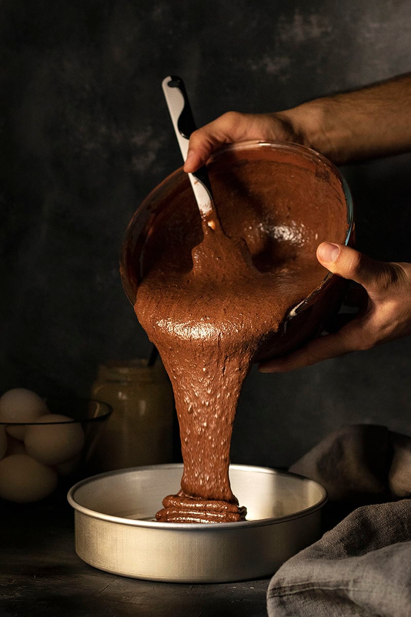 5-ingredient flourless chocolate cake (with no butter) 3