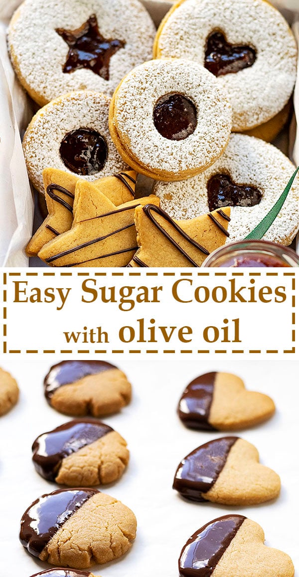Easy sugar cookies recipe with olive oil 7