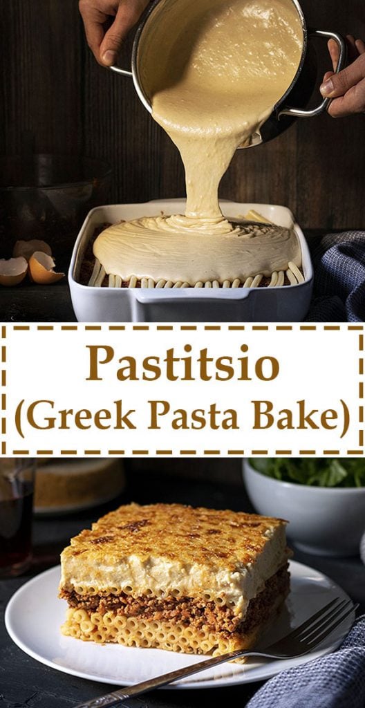 Pastitsio Recipe (Greek Pasta Bake) 6