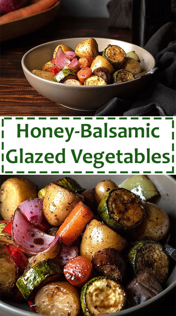 Easy honeybalsamic roasted vegetables recipe