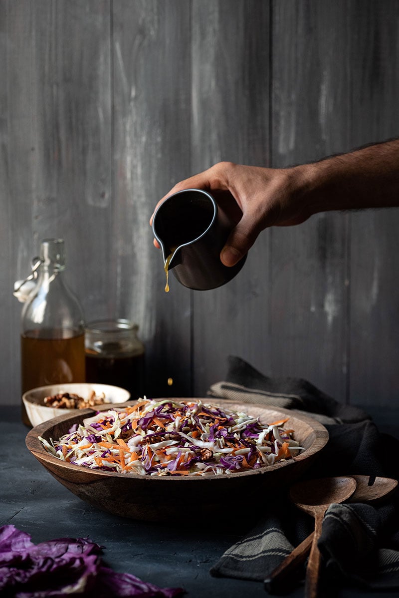 Greek cabbage salad recipe (Lahanosalata) 3