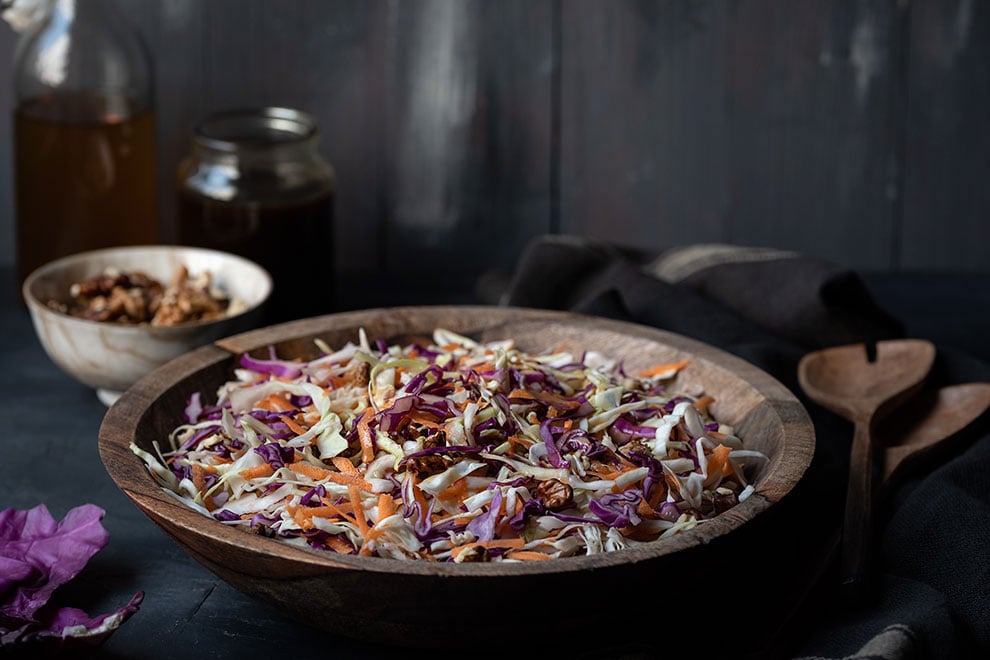 Greek cabbage salad recipe (Lahanosalata) 4