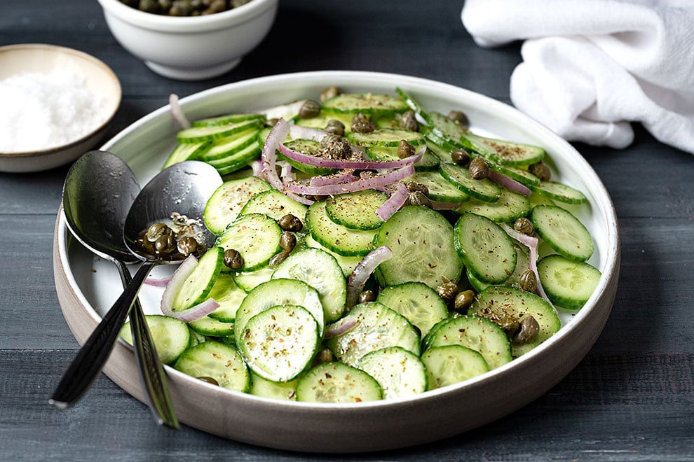 Easy cucumber salad recipe 4