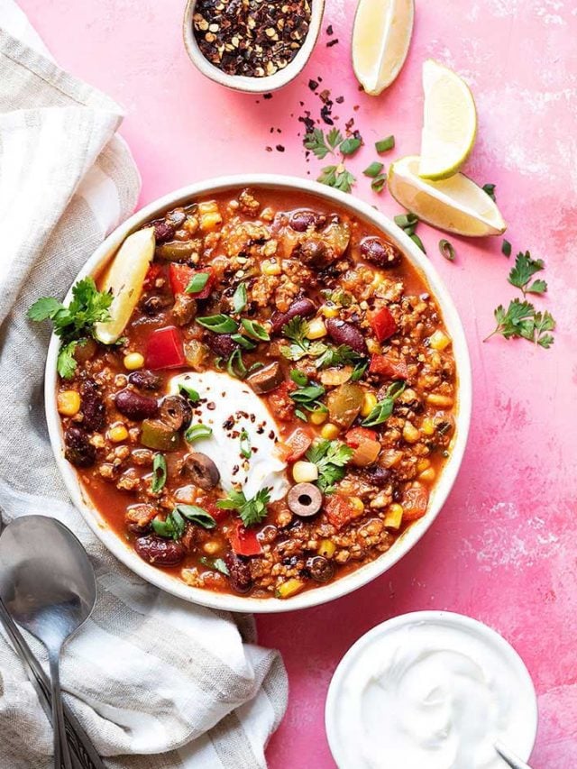 Mediterranean Turkey Chili