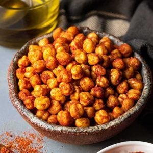 Roasted chickpeas thumbnail.