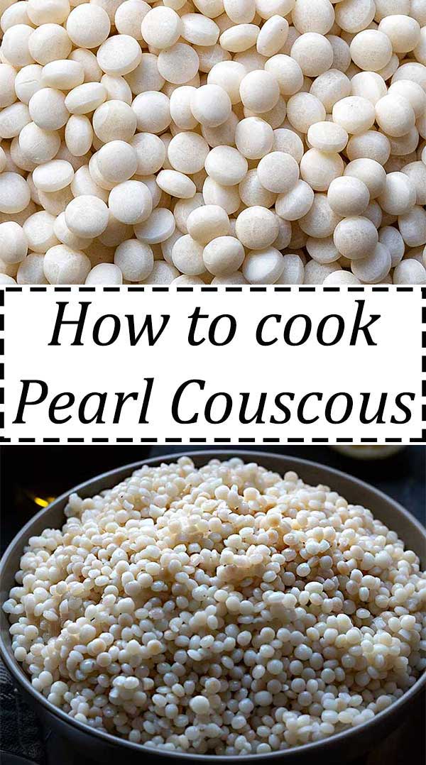 How to cook Pearl couscous (Israeli Couscous)
