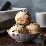 Easy coffee ice cream featured image.