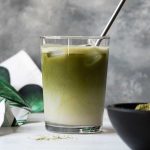 Iced matcha latte featured image.