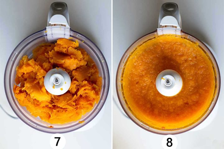 Puree Food Process Homemade Pumpkin Puree (for Pies & Baking)🎃 - The Hungry Bites