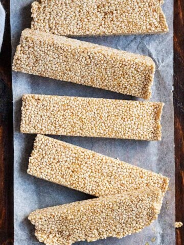 Pasteli bars - featured image.