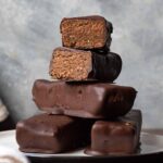 Healthy, no bake protein bars.